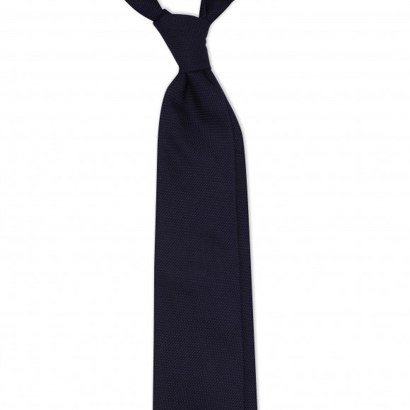 Grenadine « Garza Fina » Silk Tie Blue