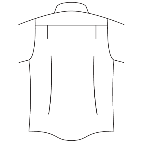 Side Pleat with Back Darts