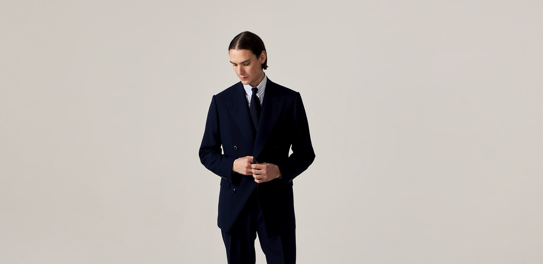 The Navy Fresco Suit