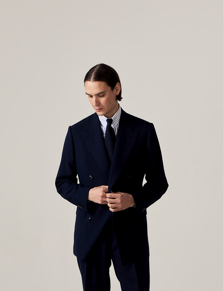 The Navy Fresco Suit