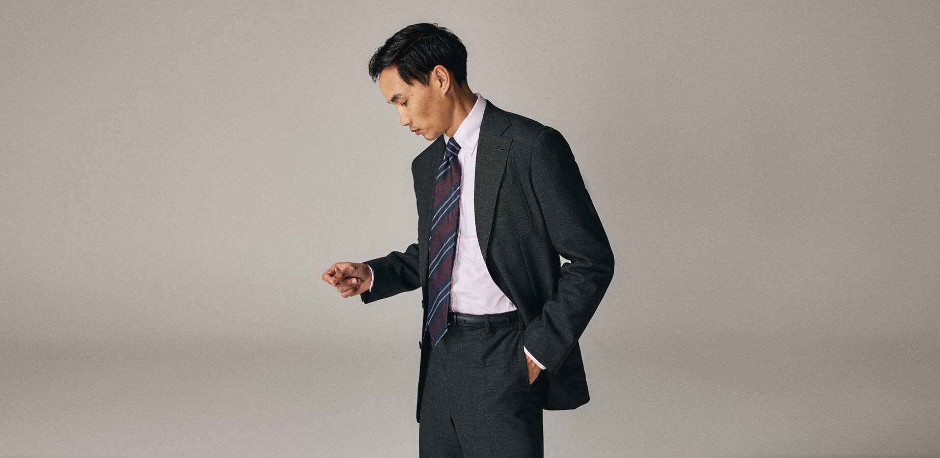 The Unstructured Grey Suit
