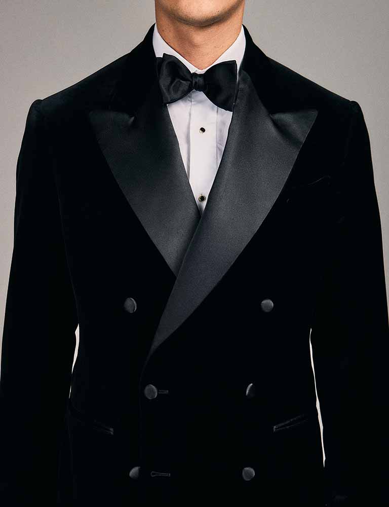The Double-Breasted Velvet Tuxedo