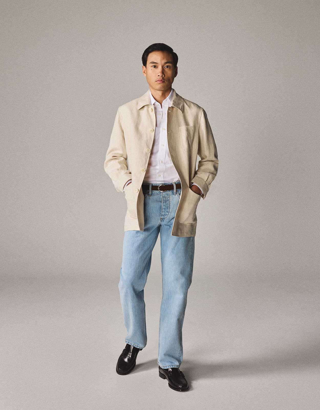 The Linen Work Jacket