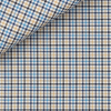 Twill Check Pattern Blue Orange