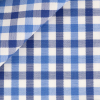 Twill Check Pattern Blue