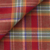 Twill Check Pattern Red Green