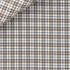 Twill Check Pattern Green Brown