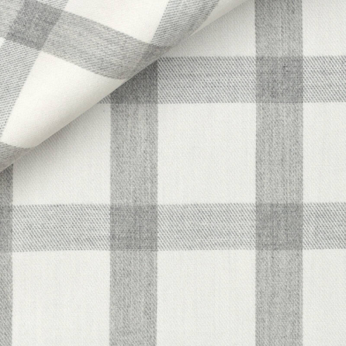 Flannel Check Pattern Grey
