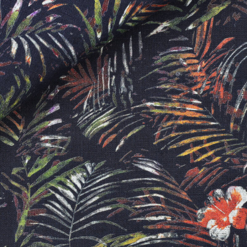 Linen Pattern Orange