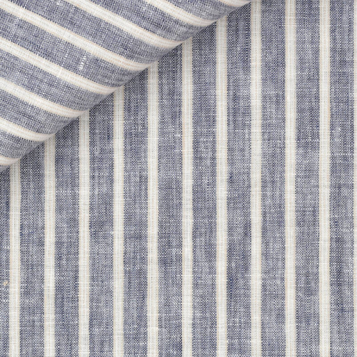 Linen Stripes Blue