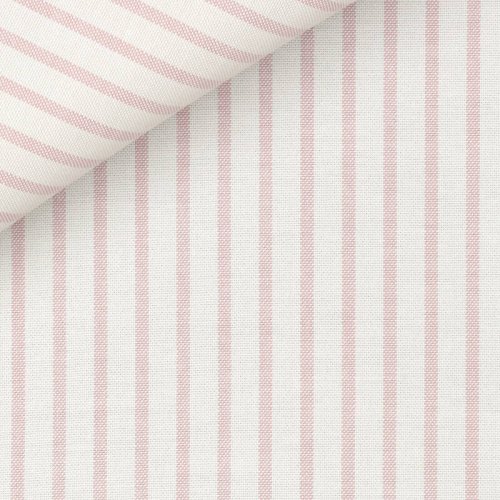 Oxford Stripes Pink Beige