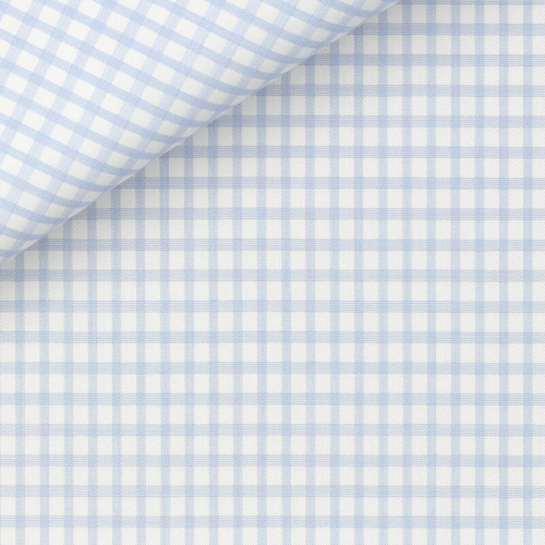 Twill Check Pattern White