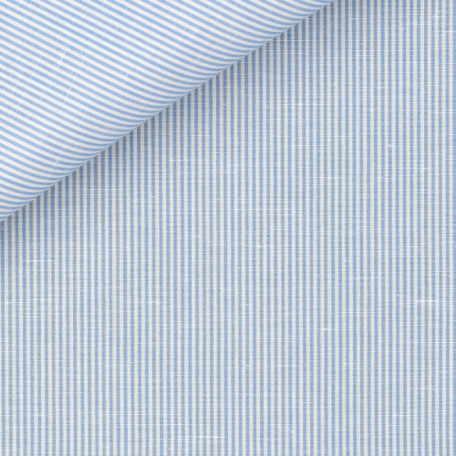 Chambray Stripes Blue