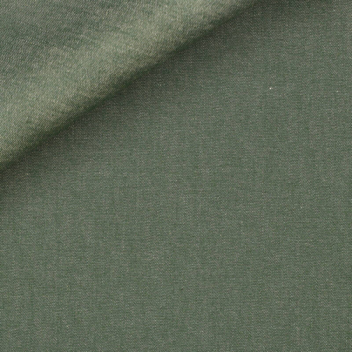 Denim Plain Green Beige