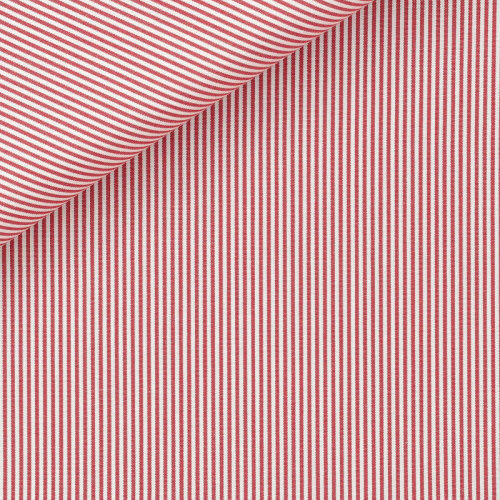 Red Check Poplin