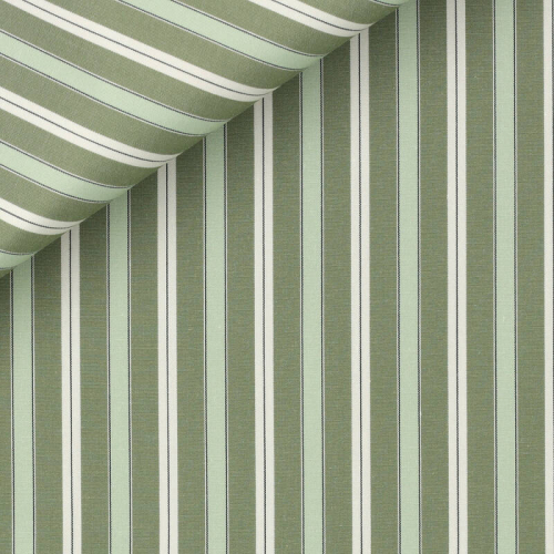 Poplin Stripes Green