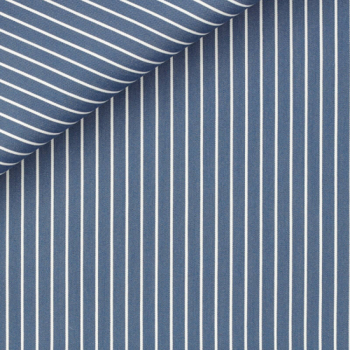 Twill Stripes Blue
