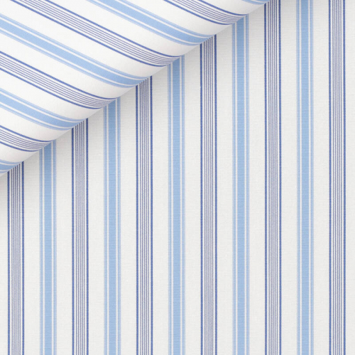 Poplin Stripes Blue