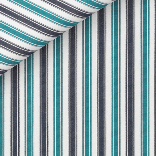 Poplin Stripes Blue