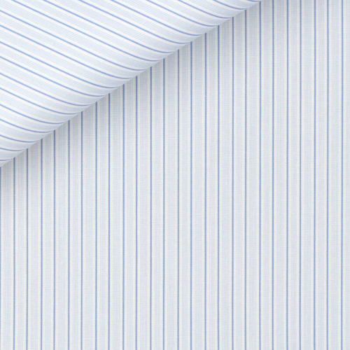 Poplin Stripes Blue