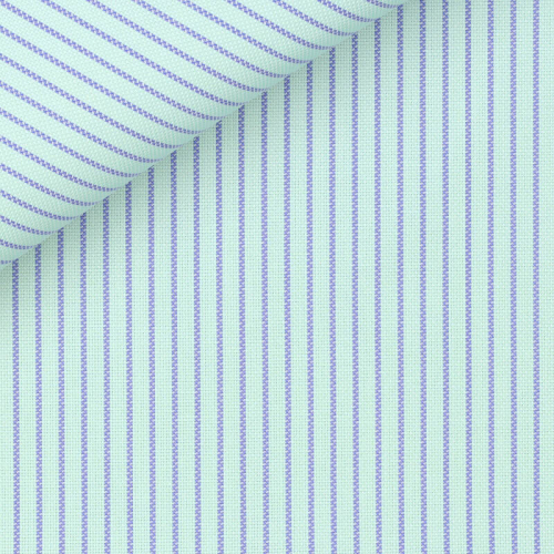 Oxford Stripes Blue Green