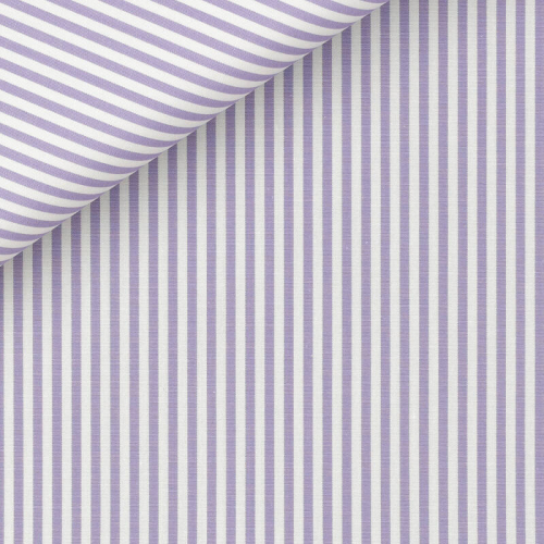Poplin Stripes Mauve