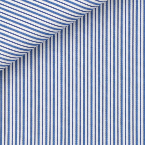 Poplin Stripes Blue