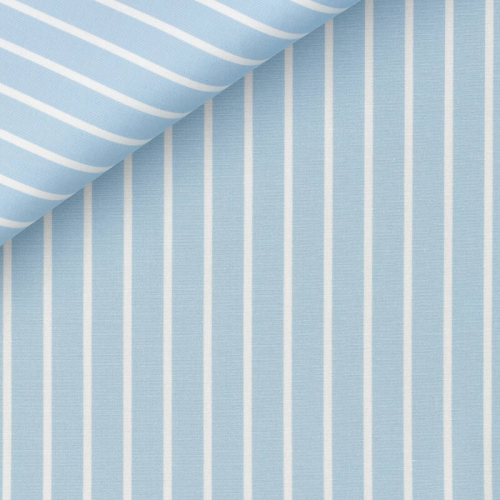 Poplin Stripes Blue