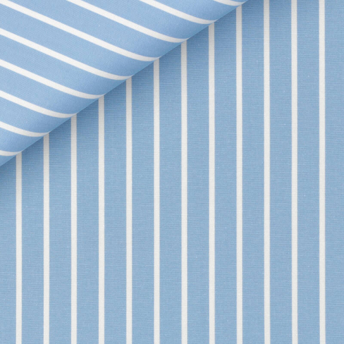 Poplin Stripes Blue