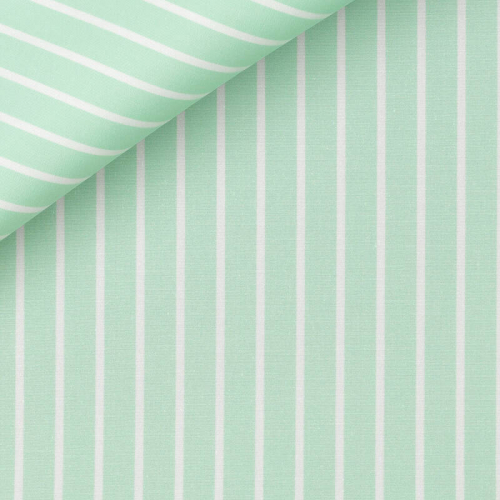 Poplin Stripes Green