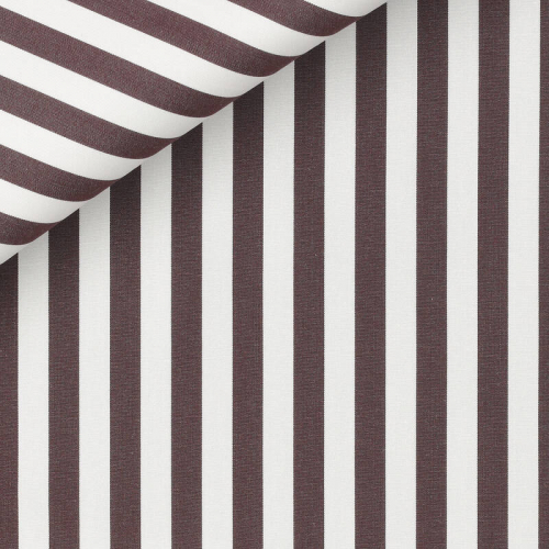 Poplin Stripes Brown