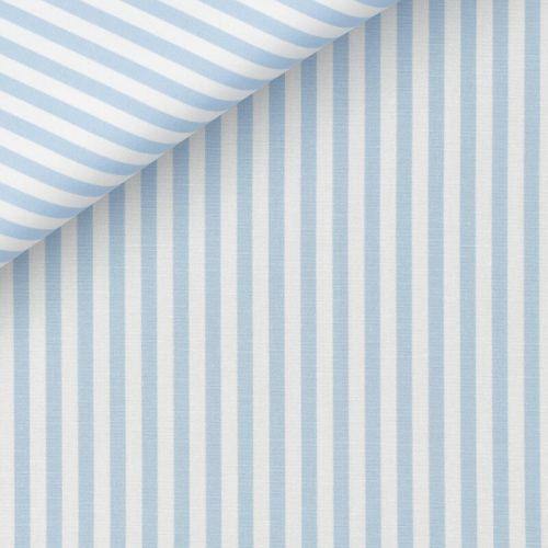 Poplin Stripes Blue