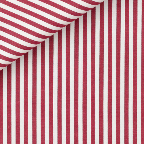 Poplin Stripes Bordeaux