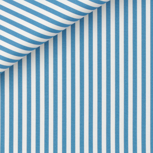 Poplin Stripes Turquoise