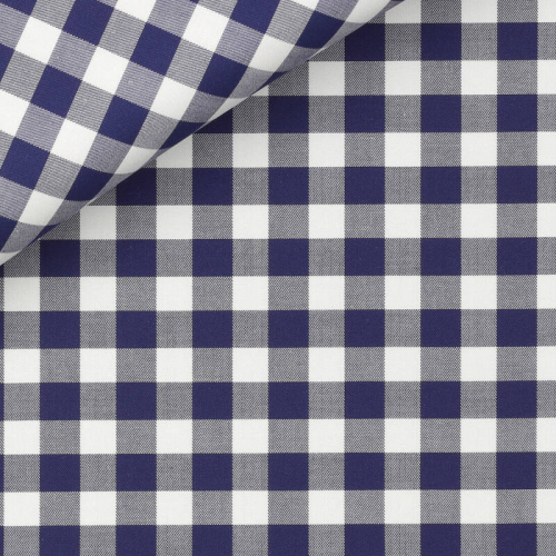 Twill Check Pattern Blue