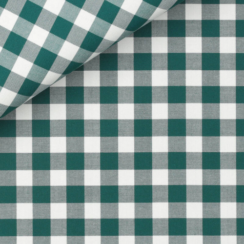 Twill Check Pattern Green
