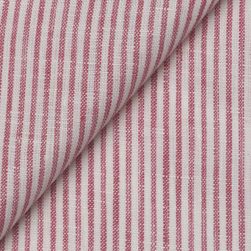 Red Stripes Linen