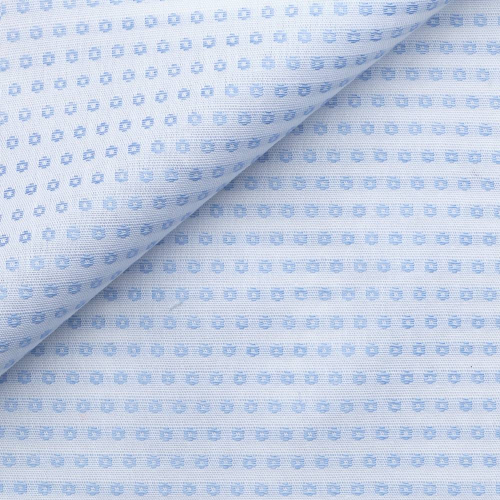 Blue Pattern Dobby