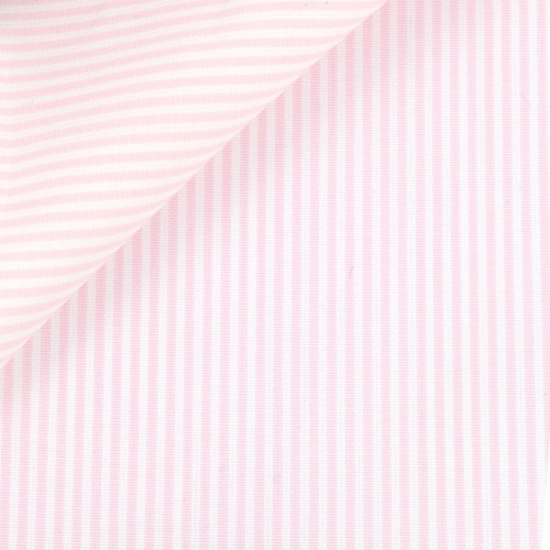 Pink Stripes Poplin