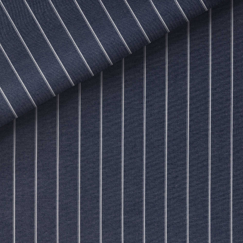 Poplin Stripes Blue