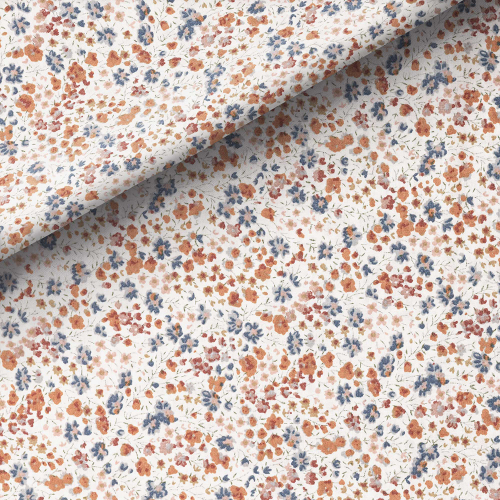 Liberty Pattern Orange Blue