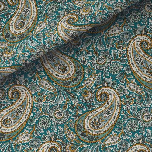 Liberty Pattern Green Orange