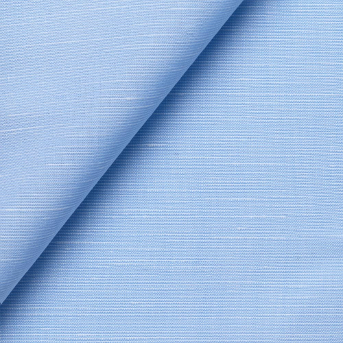 Plain Blue Linen