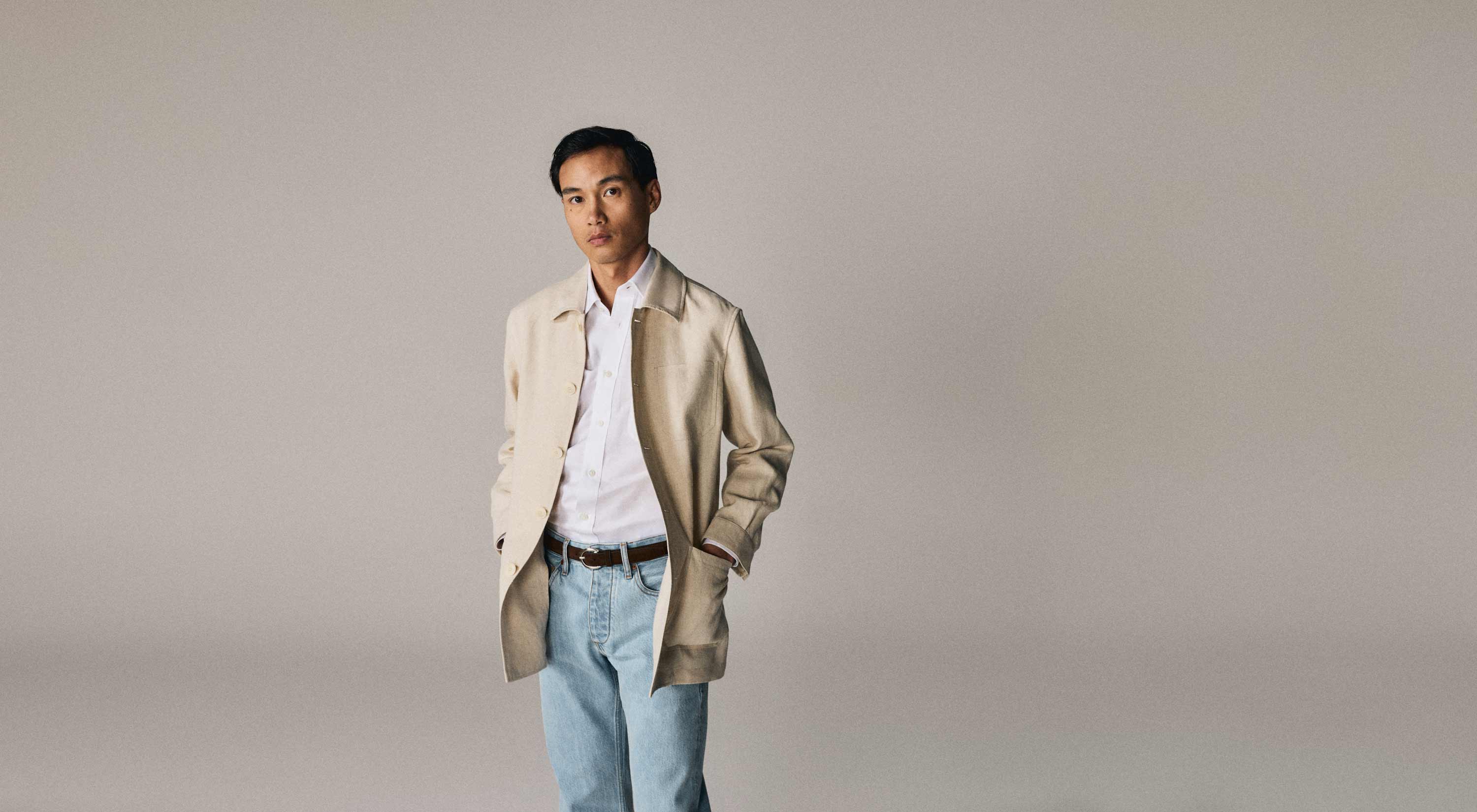 The Linen Work Jacket