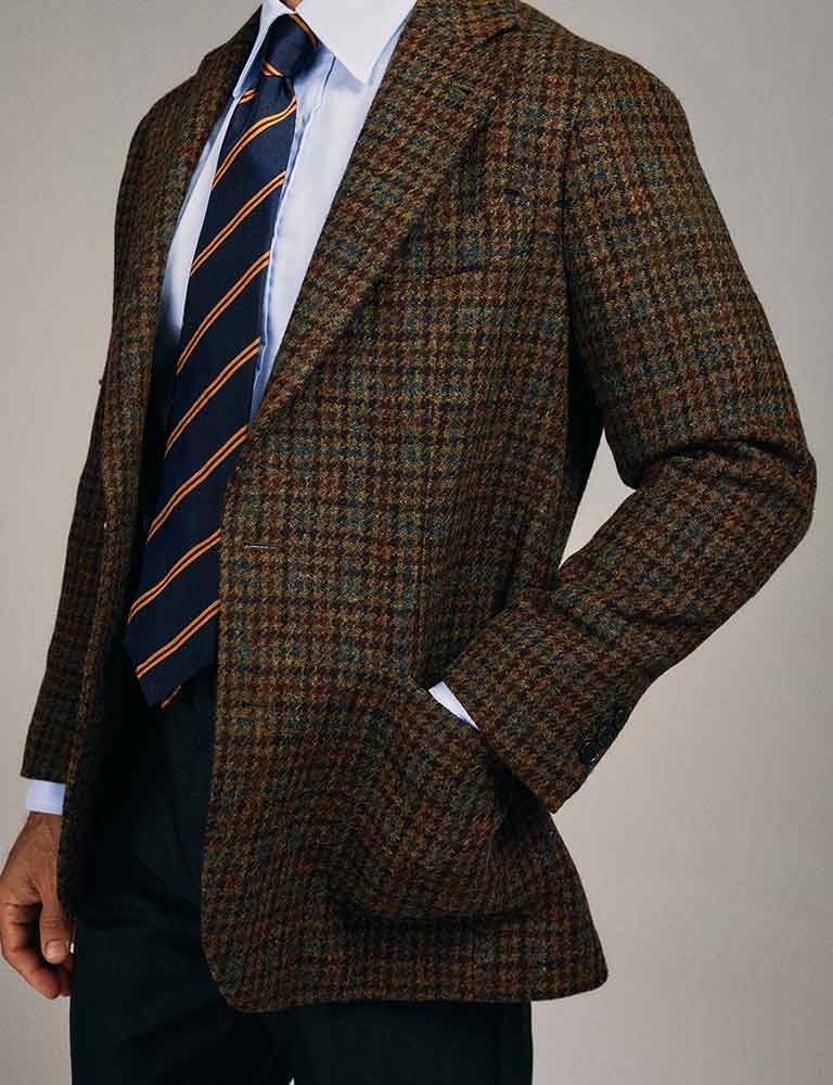 Gun Club Harris Tweed Jacket