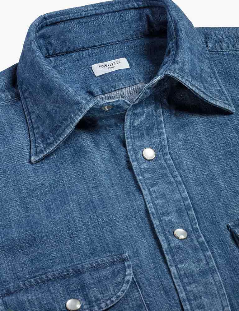 The Denim Shirt or Relaxed Tailoring