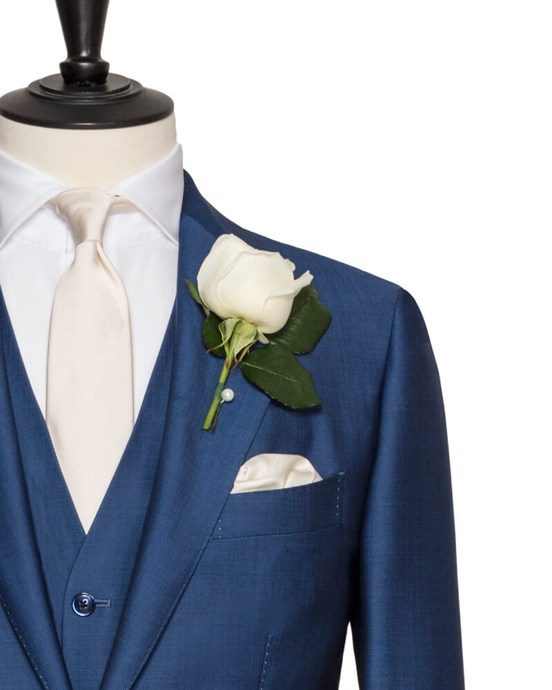 Groom's three-piece suit