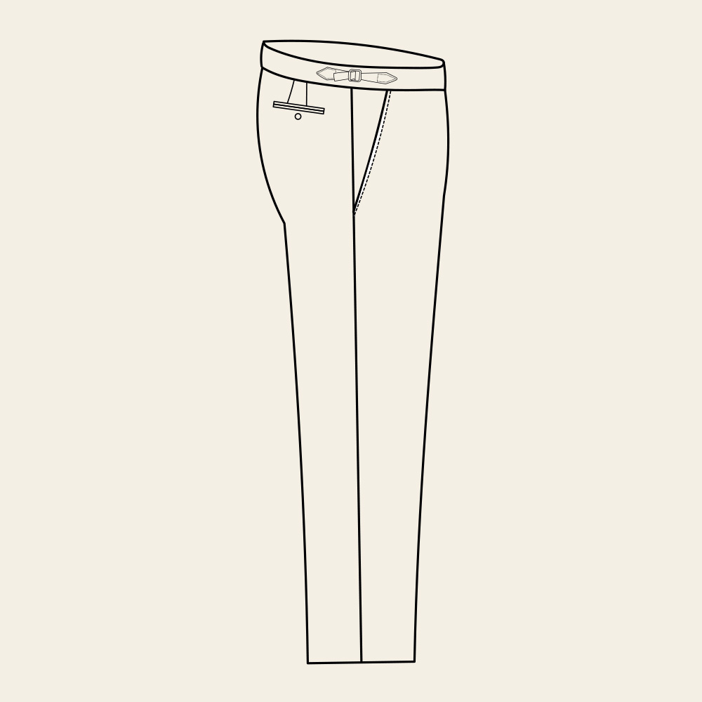 Pantalon Jaquette