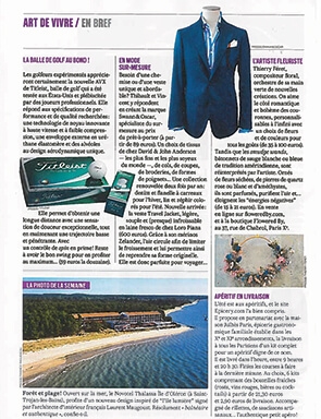 Valeurs Actuelles article - Swann - In Made-to-Measure Mode
