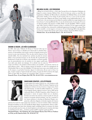 Magazine Monsieur - Swann Les Néo-Classiques